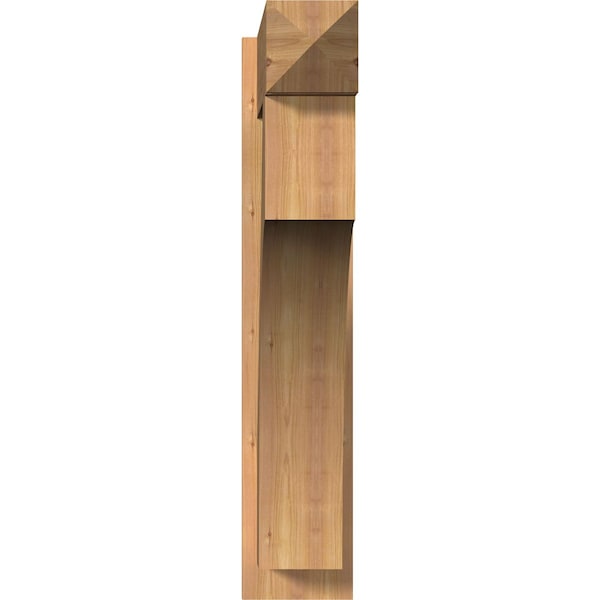 Westlake Arts & Crafts Smooth Outlooker, Western Red Cedar, 7 1/2W X 32D X 38H